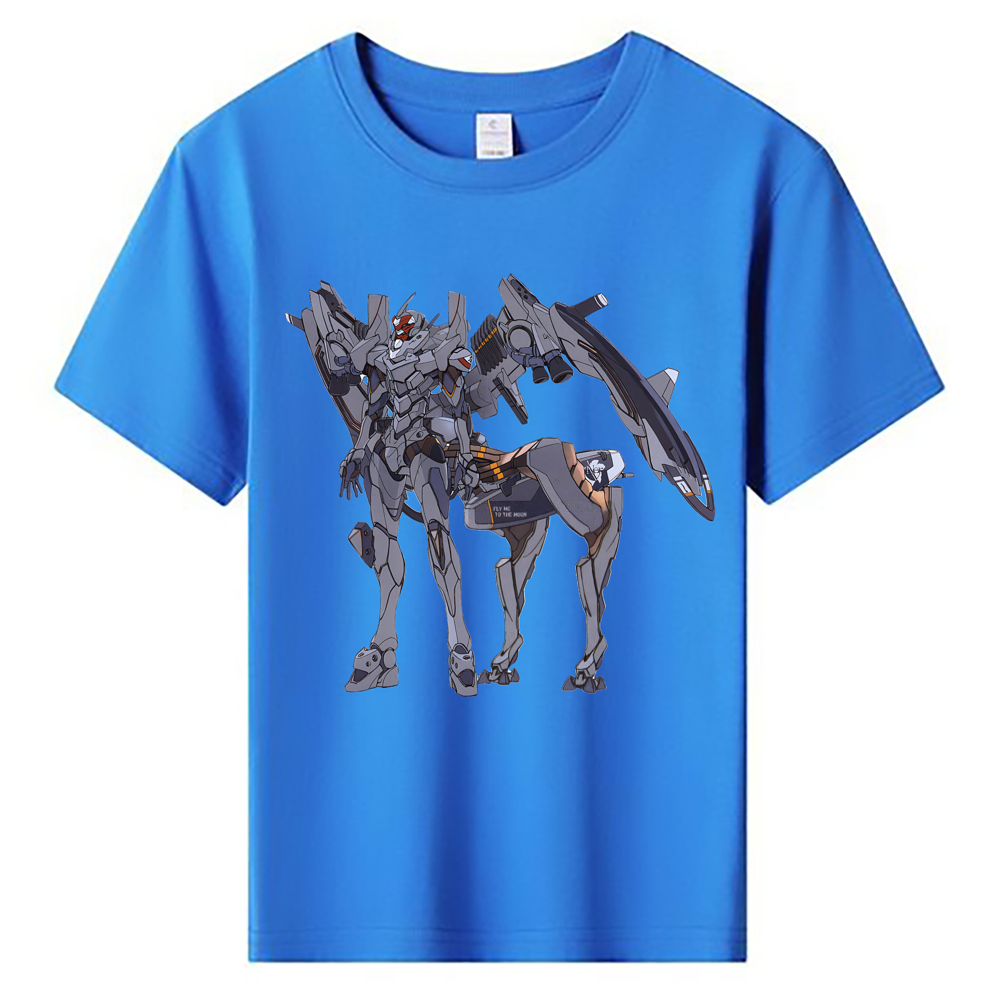 （画像用） EVA 新世紀エヴァンゲリオン 綿100％キッズTシャツ（フロントプリント）